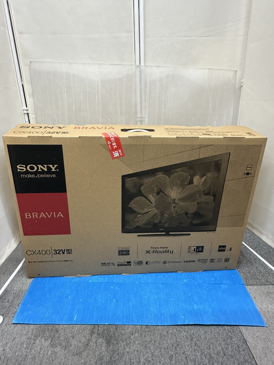 *SONY Sony BRAVIA Bravia 32 модели жидкокристаллический ТВ-монитор наземный BS 110 раз CS цифровой Hi-Vision KDL-32CX400 2011 год производства не использовался товары долгосрочного хранения *