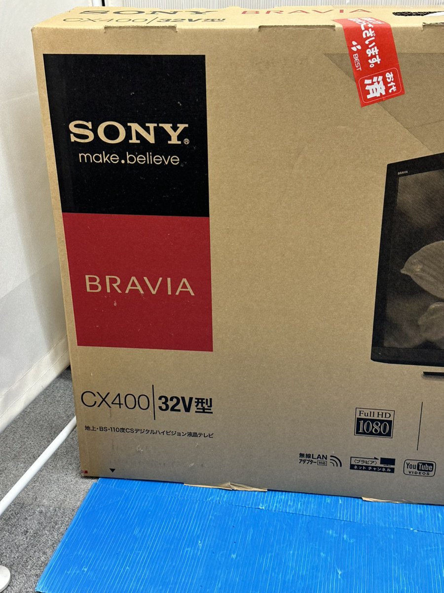 *SONY Sony BRAVIA Bravia 32 модели жидкокристаллический ТВ-монитор наземный BS 110 раз CS цифровой Hi-Vision KDL-32CX400 2011 год производства не использовался товары долгосрочного хранения *