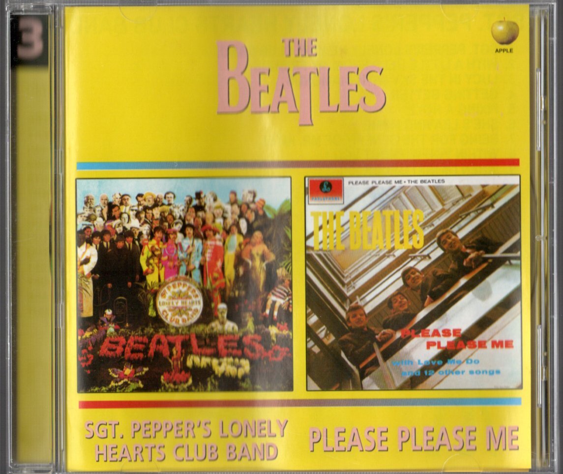 CD【SGT.PEPPER'S / PLEASE PLEASE ME (2 in 1) 2000年製 】Beatles ビートルズ_画像1