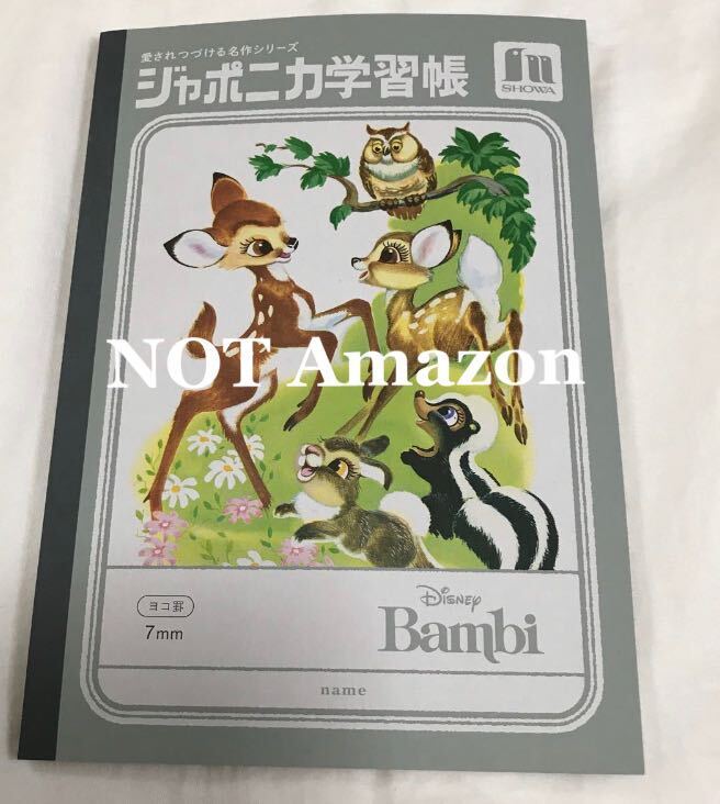  Bambi japonika study . love .. continue masterpiece series Note Disney retro Classic 