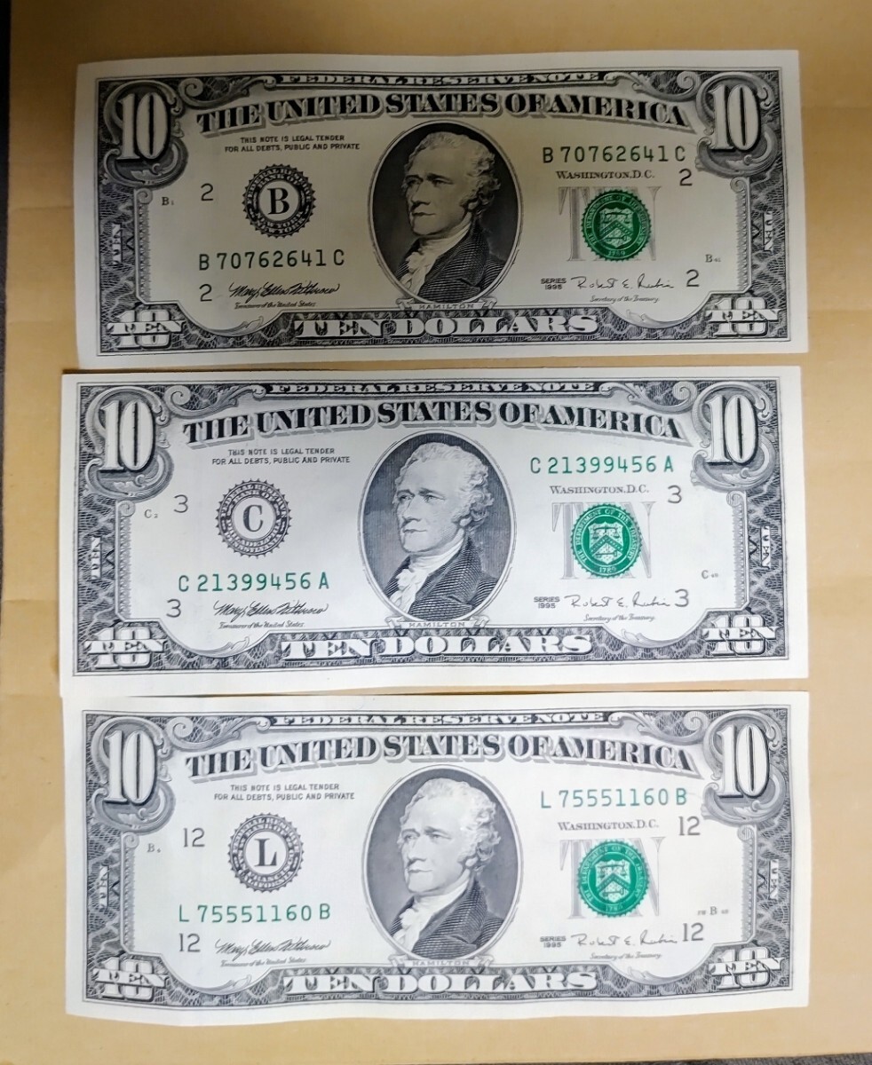 アメリカ 旧紙幣 30ドル_画像1