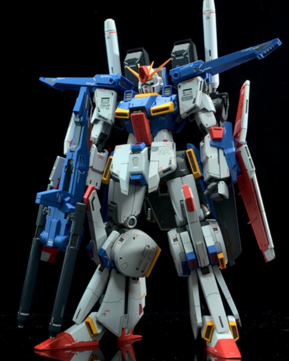 MG ZZガンダムVer.Ka(強化型) 塗装済み完成品 プレミアムバンダイ_画像7