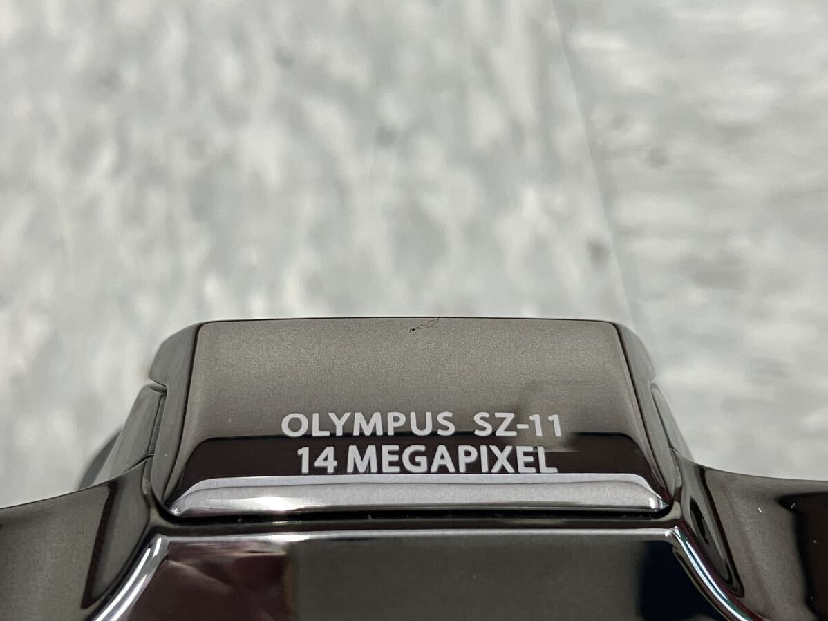 【通電確認済】F オリンパス Olympus SZ-11 20x Wide バッテリー付 ケーブル付 コンパクトデジタルカメラ 画面割有 0004の画像5