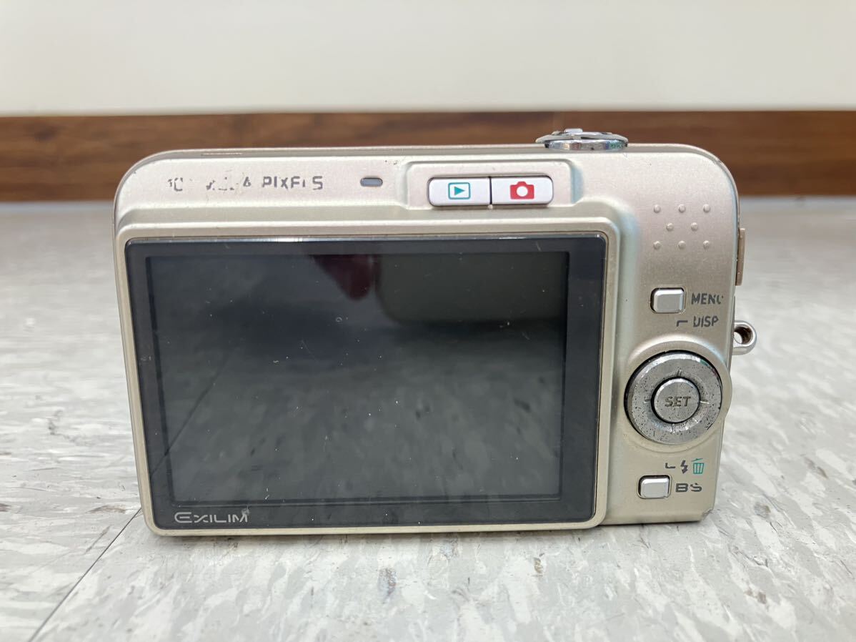 CASIO EXILIM EX-Z1080 カシオ コンパクトデジタルカメラ バッテリー付 ジャンク品 0002F_画像3