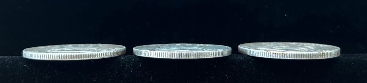 アメリカ 銀貨 リバティコイン 3枚まとめ フランクリン 50セント 1949 19662 1958 ハーフダラー HARF DOLLAR 硬貨 コイン 0d ⑦_画像3