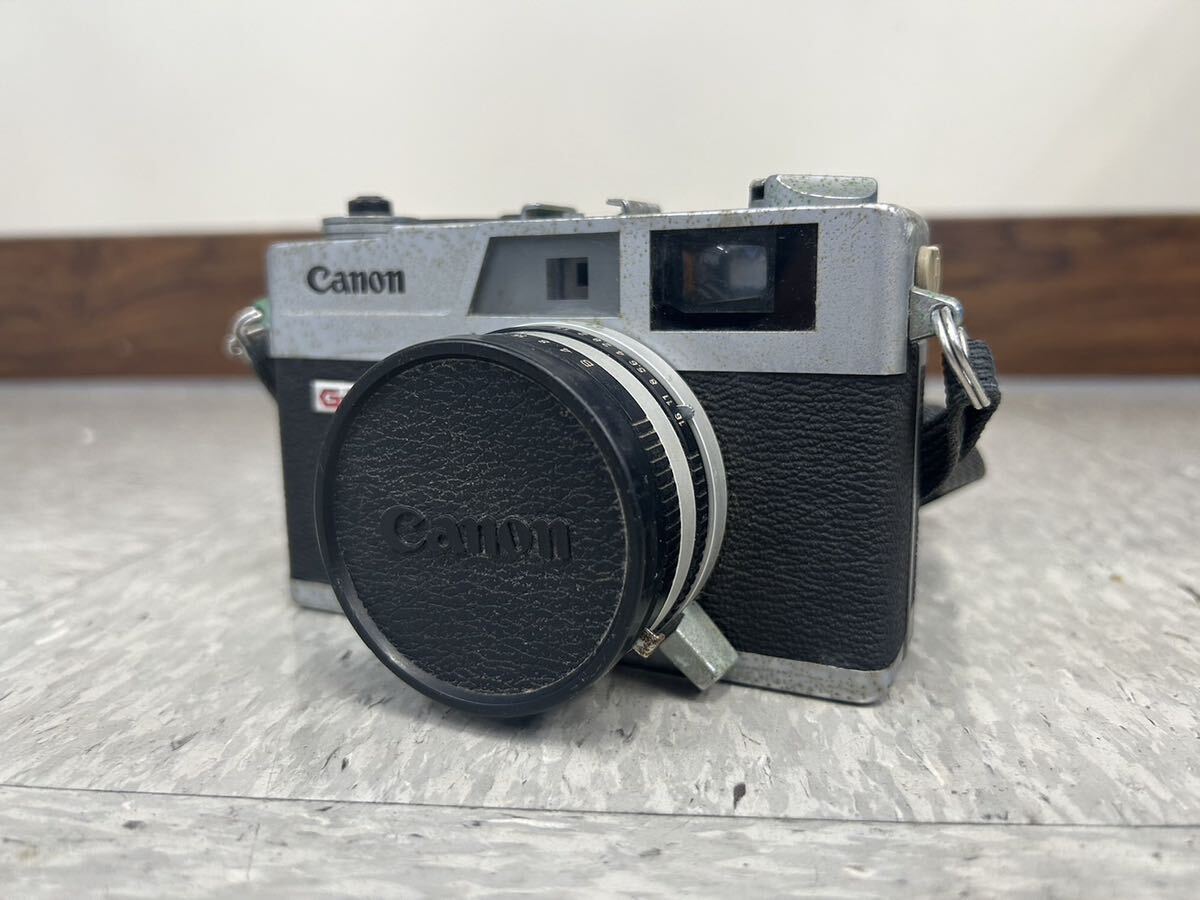 Canon film camera Canonet QL19 G-Ⅲ QL 45mm 1:1.9 Canon can net range finder silver Junk 0005