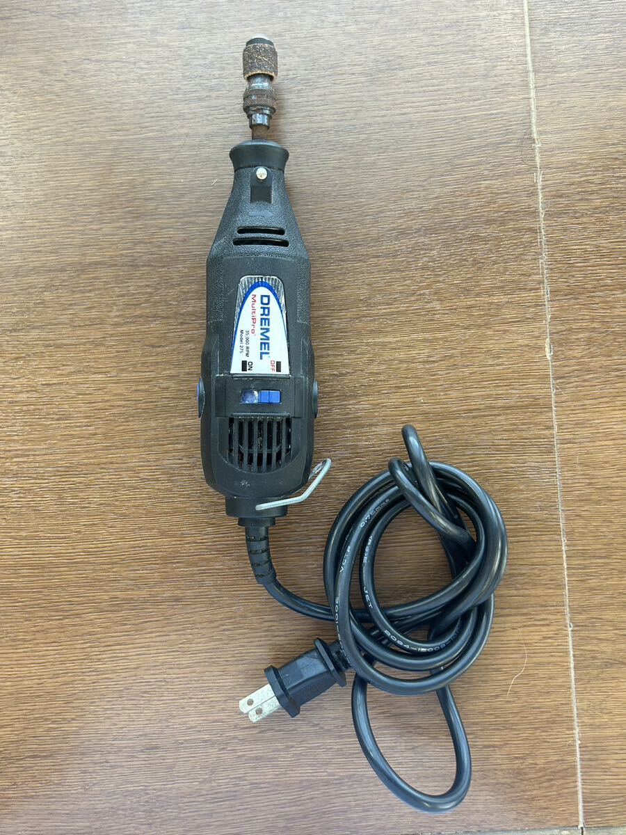 PROXXON プロクソン DREMEL ドレメル model275 変速ミニルーター 電気グラインダー No.28400 研削 電動工具 ジャンク 2点セット 0002_画像6