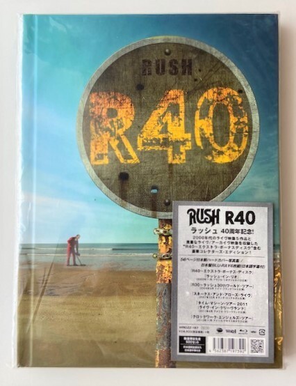 500セット限定生産 RUSH 40周年記念 R40 ブルーレイ6枚組・写真集その他の画像1