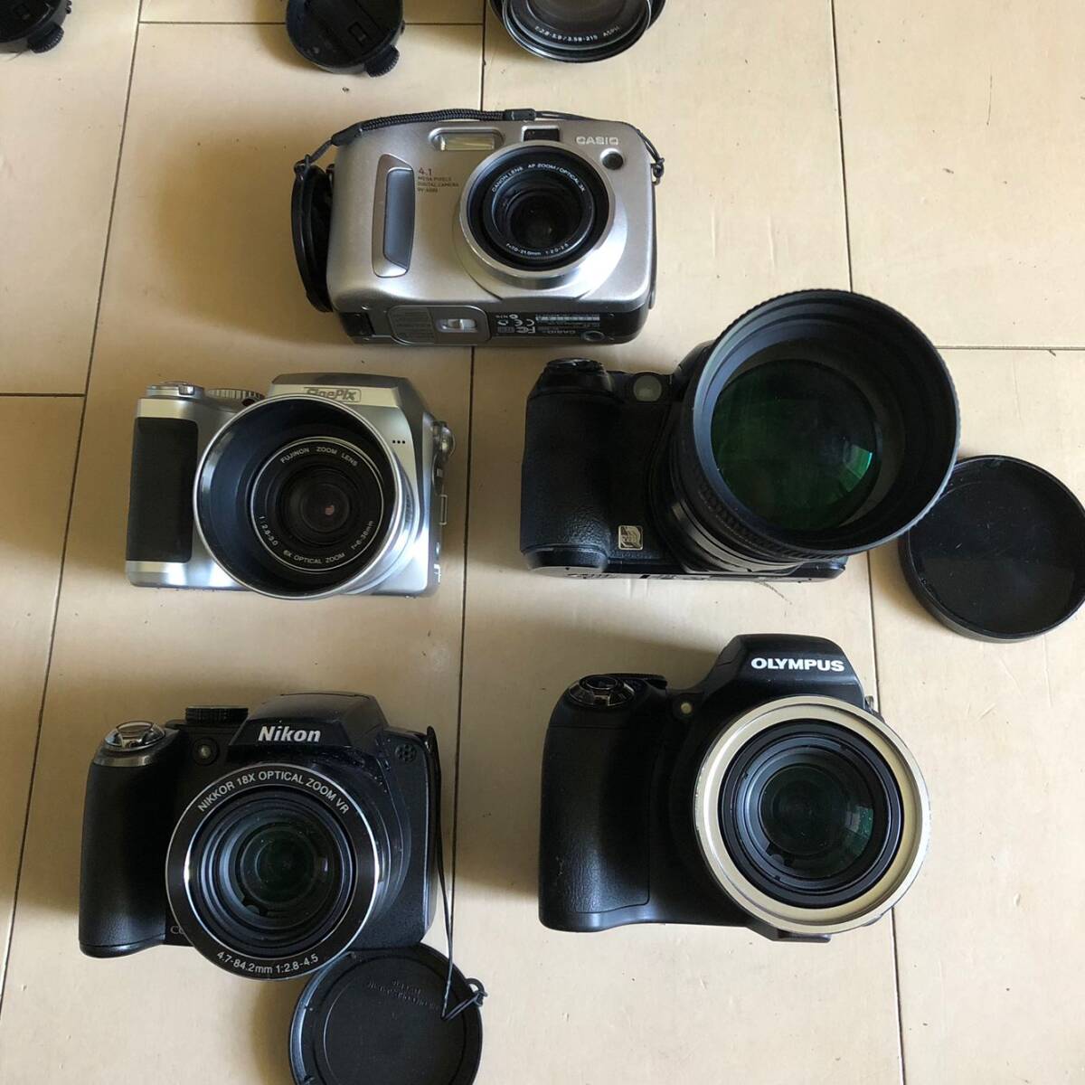  digital camera 23 pcs. set Panasonic/CANOM/NIKON/OLYMPUS/ other 