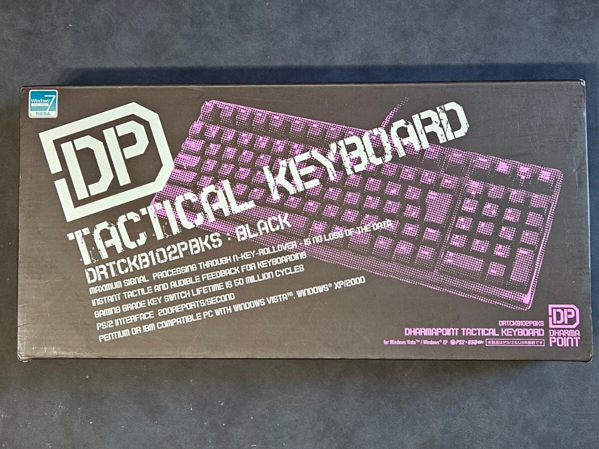 DHARMA TACTICAL KEYBOARD メカニカルキーボード 黒軸 ゲーミング _画像1