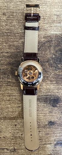 【に-4-46】60 AUREOLE CLASSIC AUTOMATIC オレオール 自動巻き 腕時計 メンズ クォーツ ウォッチ ジャンクの画像6