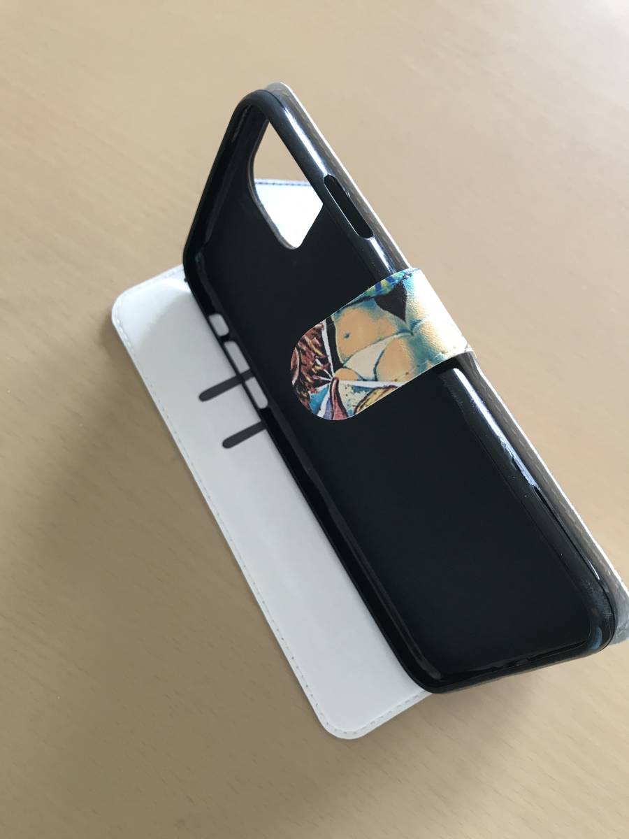 iPhone 11 Pro Max用カード入れスタンド機能手帳型レザーケース★リミックスVAMPS ★一点のみ