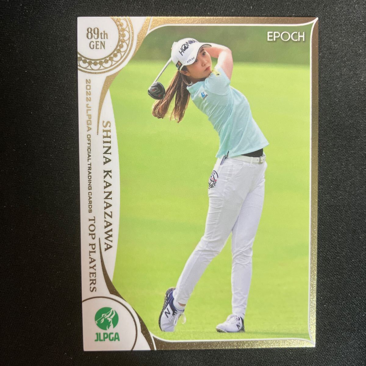 2022 EPOCH エポック JLPGA 女子プロゴルフ TOP PLAYERS 金澤志奈_画像1