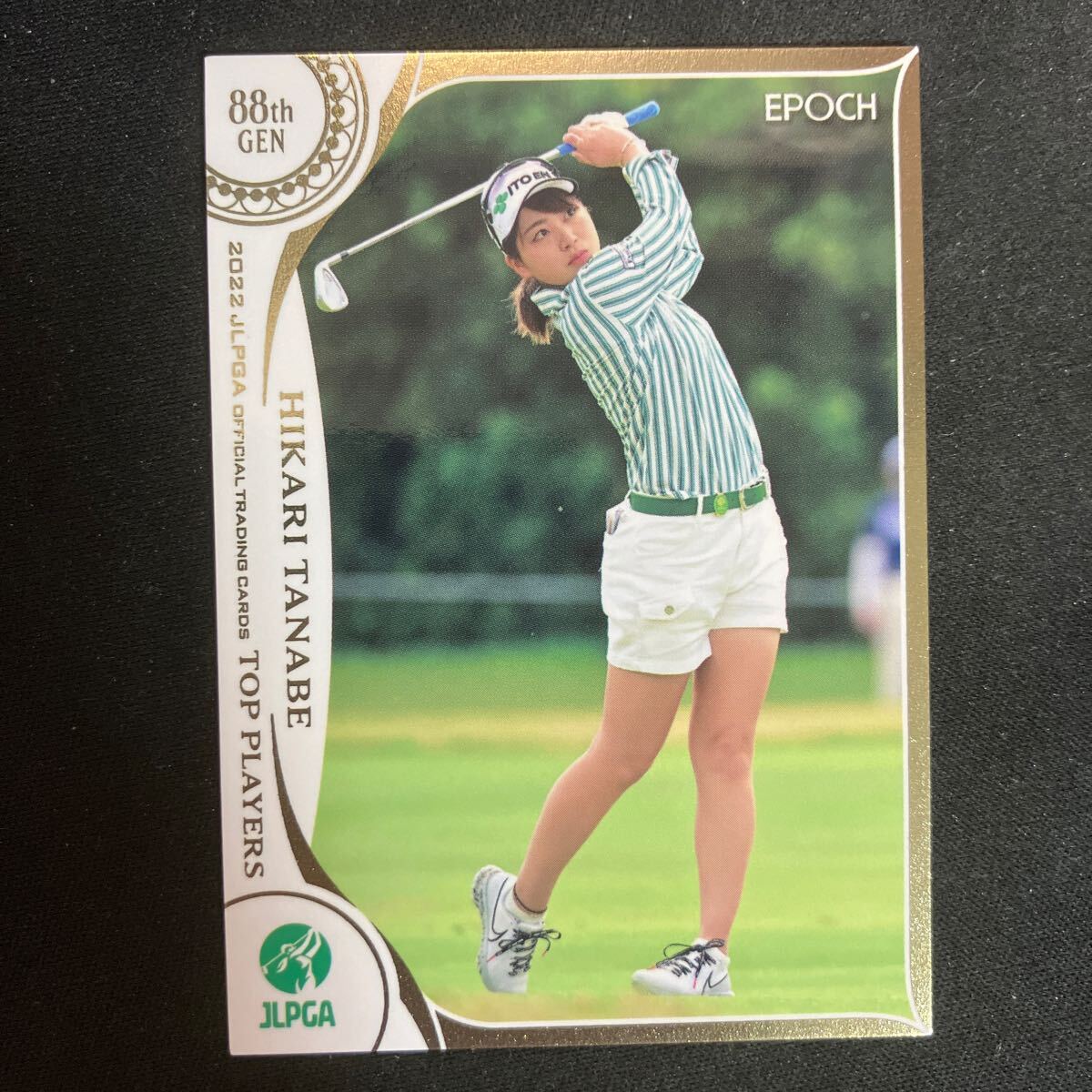 2022 EPOCH エポック JLPGA 女子プロゴルフ TOP PLAYERS 田辺ひかり_画像1