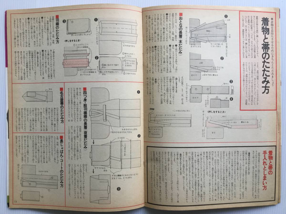 送料無料■ARTBOOK_OUTLET■83-073着物 レトロ ヴィンテージ 着つけと帯結び便利帖 決定版 婦人倶楽部 清水ときの さが美 千代田のきもの