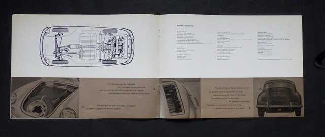 カタログ ドイツ車 ポルシェ　356B　 1962/1963　　英文_画像6