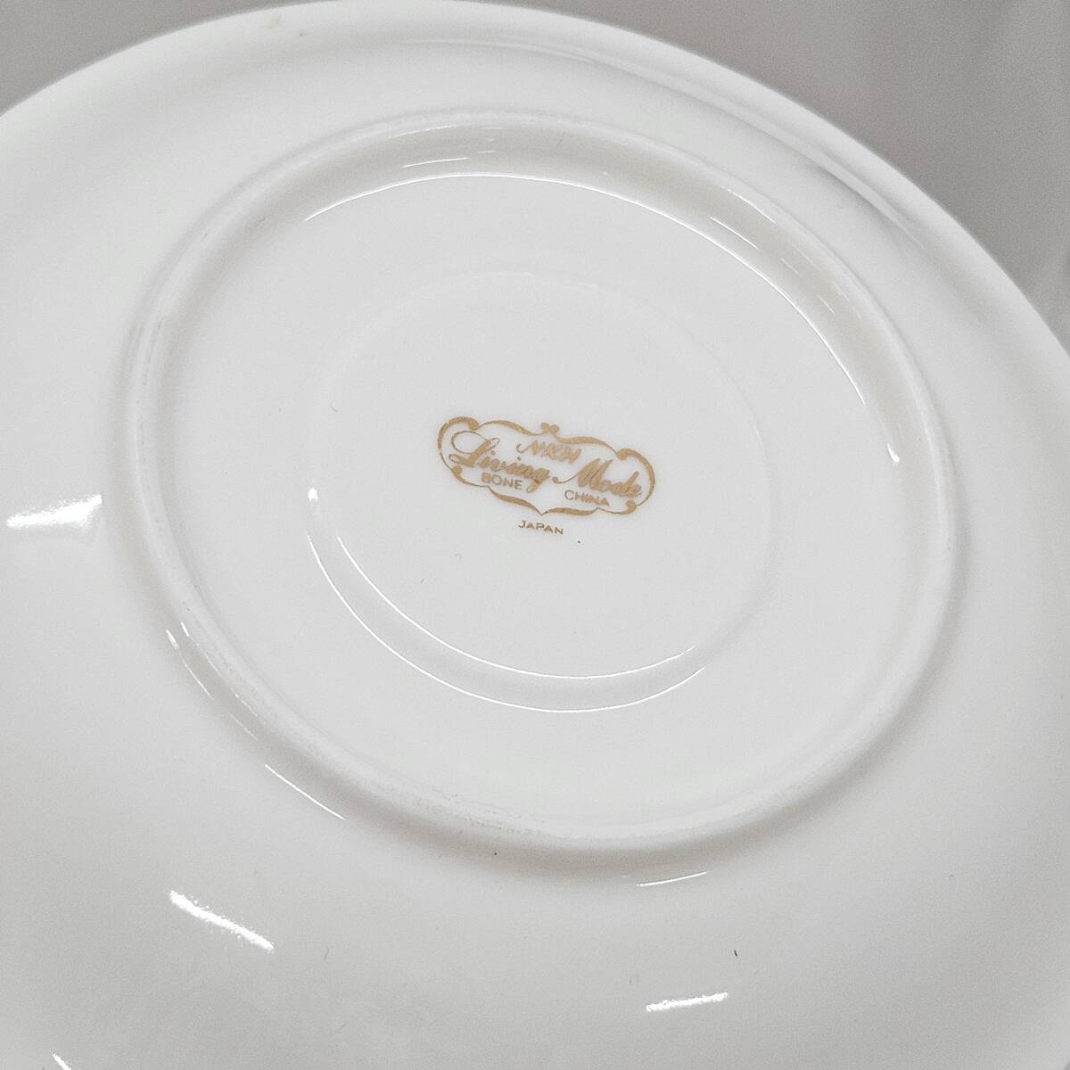 外部-0801】NKH LIVING MODE BONE CHINA カップ&ソーサー 6客 外部-0801】NKH LIVING MODE BONE CHINA カップ&ソーサー 6客