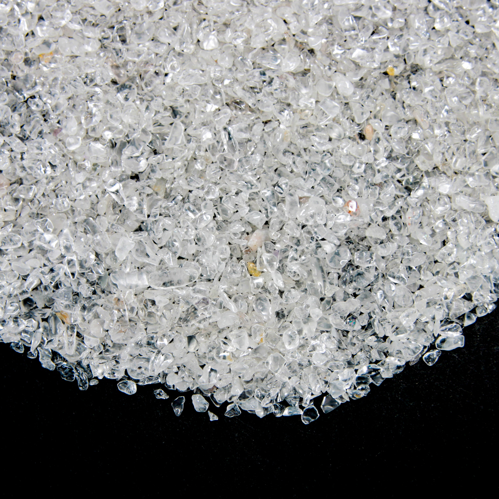 さざれ石　白水晶　天然石　約0.1㎝～約0.5㎝　 約100g
