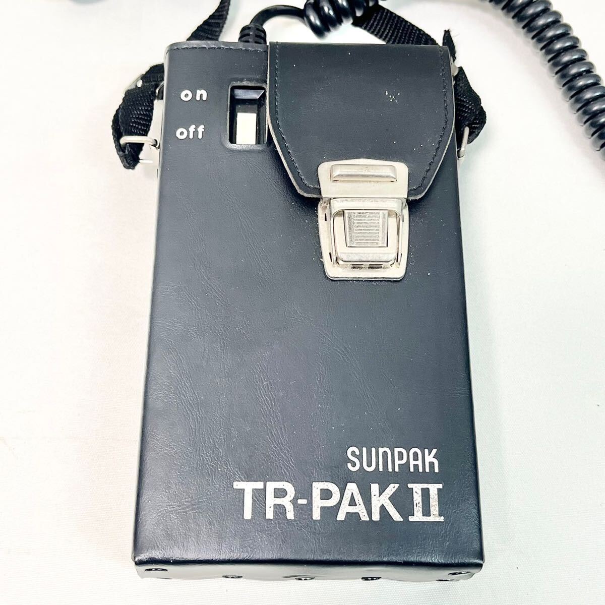 SUNPAK TR-PAK2 ストロボ用外部バッテリーパック サンパック TR-PAKⅡ TRパック2 外部電源_画像2