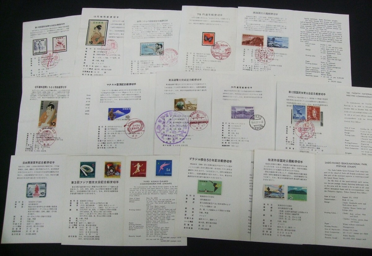 郵政カード等コレクション総枚数138枚ほど。少し古い貴重な所、通常切手等あり。重複なしの画像3