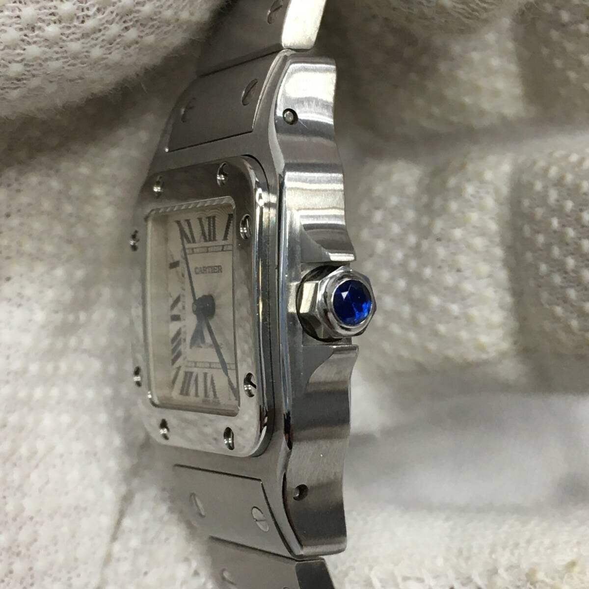 [ рабочий товар ]Cartier Cartier солнечный tosgarube автоматический SM W20054D6 самозаводящиеся часы 