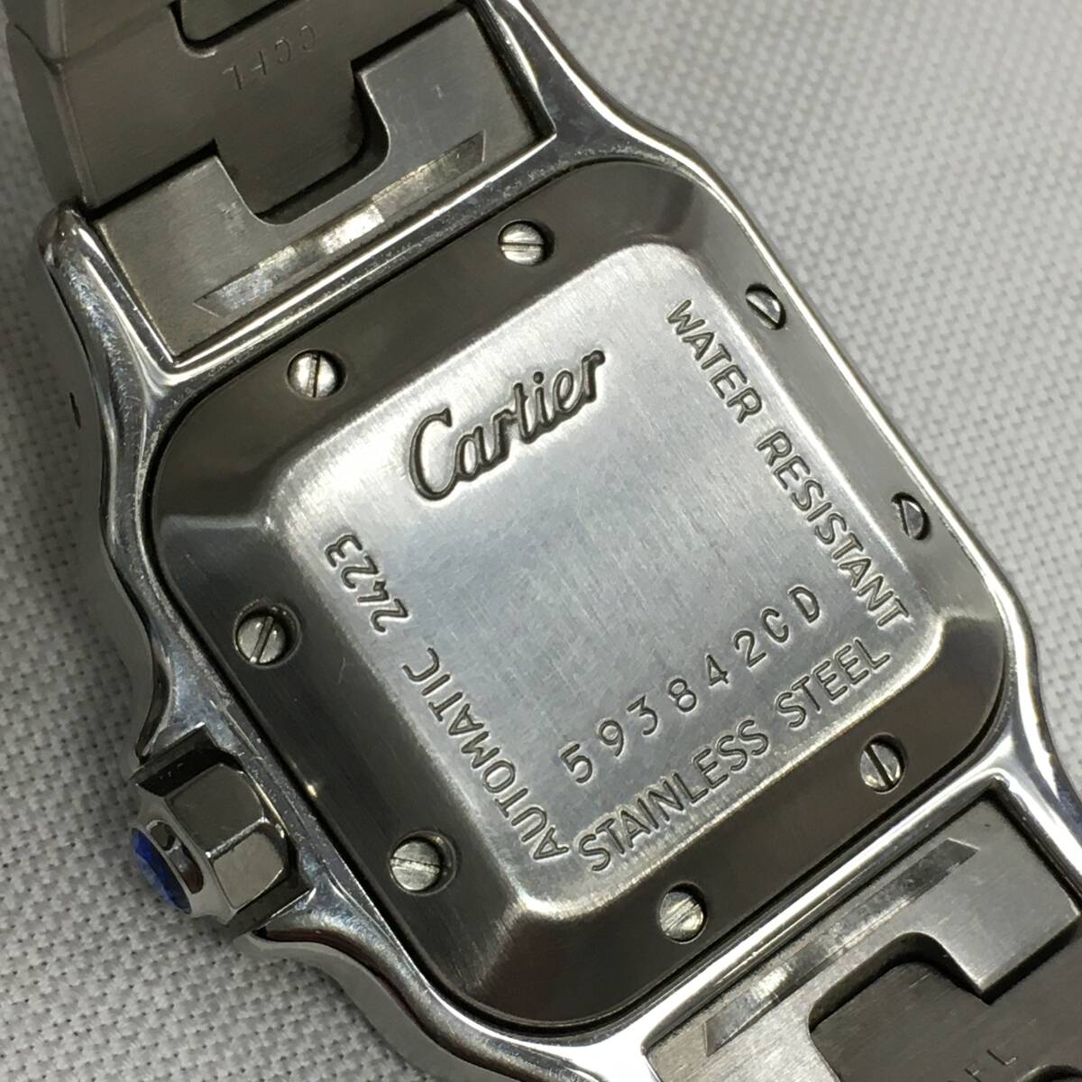 [ рабочий товар ]Cartier Cartier солнечный tosgarube автоматический SM W20054D6 самозаводящиеся часы 