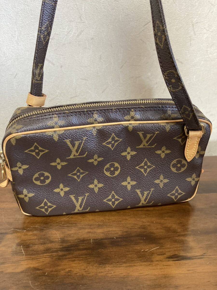 LOUIS VUITTON モノグラム マルリーバンドリエール　ショルダーバック_画像3