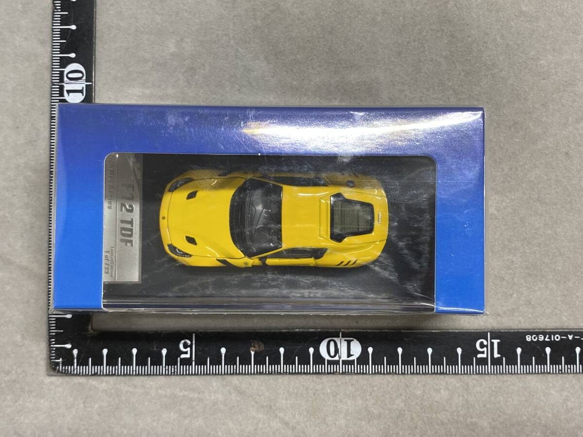 4＃F/3847 Stance Hunters ダイキャスト 金属製 イェロー 1/64 フェラーリ Ferrari F12 TDF 未開封品 60サイズの画像8