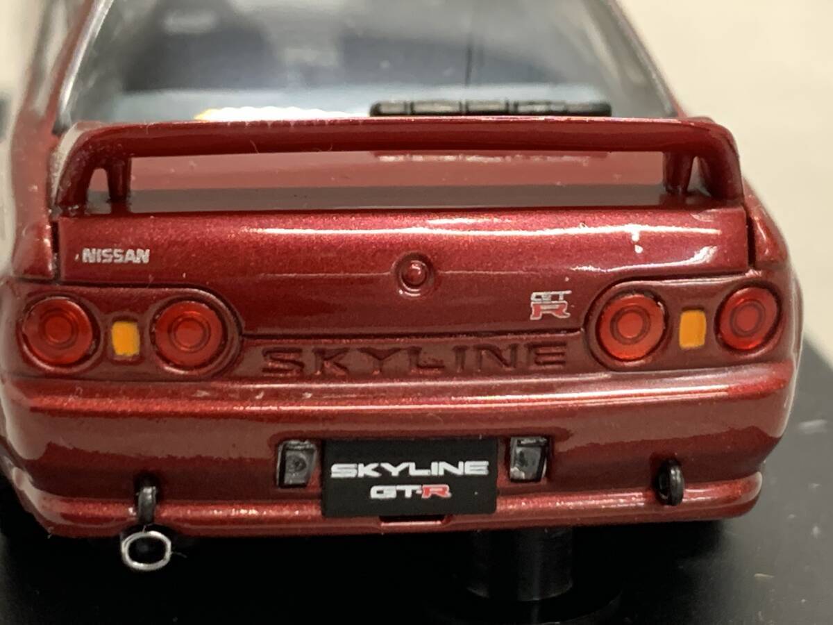 4＃F/4496 KYOSYO 京商 NISSAN SKYLINE GT-R (BNR32) RED PEARL metallic 1/43 ミニカー 現状/未確認 60サイズの画像7