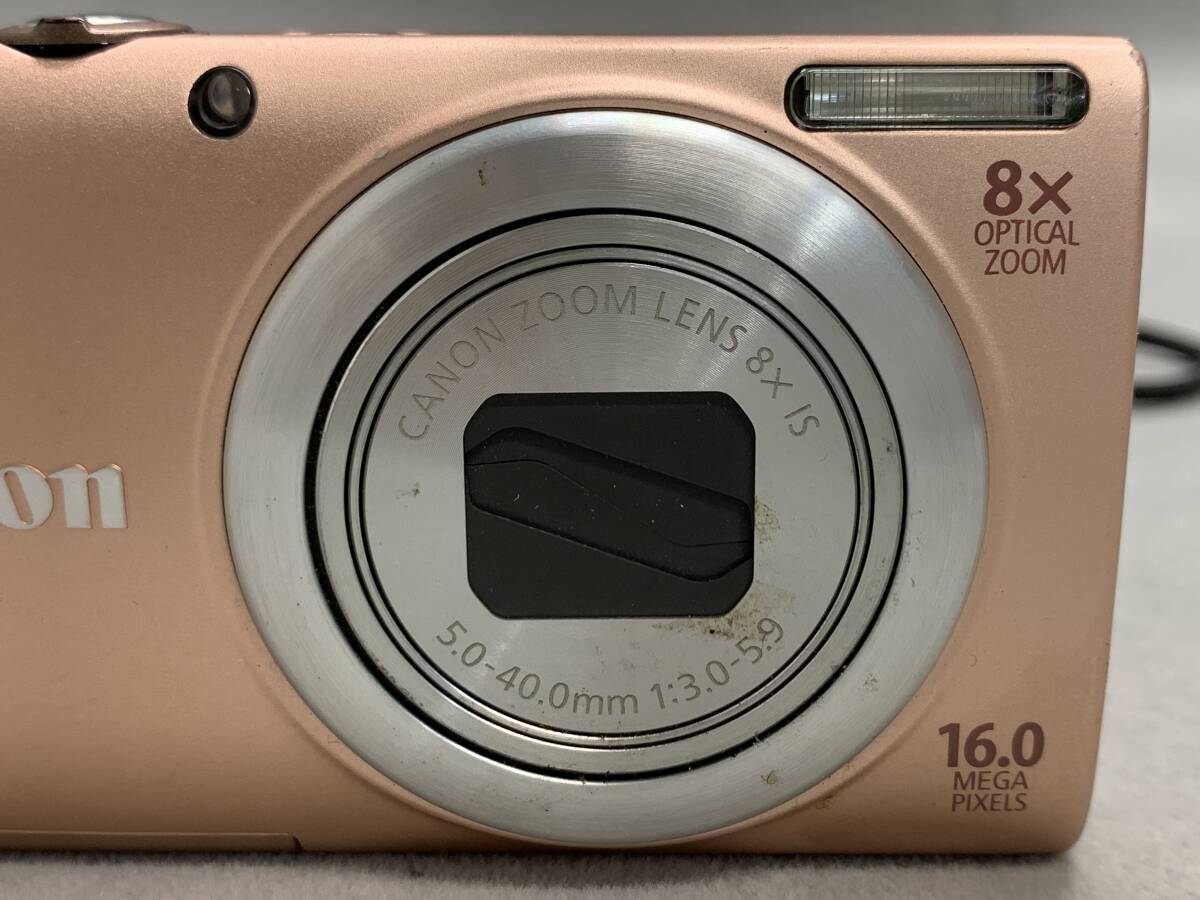 4＃K1/4145　Canon キャノン PowerShot A4000 IS パワーショット コンパクト デジタルカメラ ピンク PC1730　現状/未確認　60サイズ_画像9