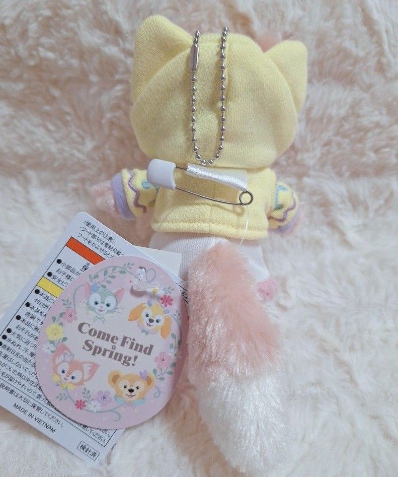 リーナベル ぬいぐるみバッジ ぬいば ダッフィー ディズニーシー リーナベル ぬいぐるみバッジ ぬいば ダッフィー ディズニーシー