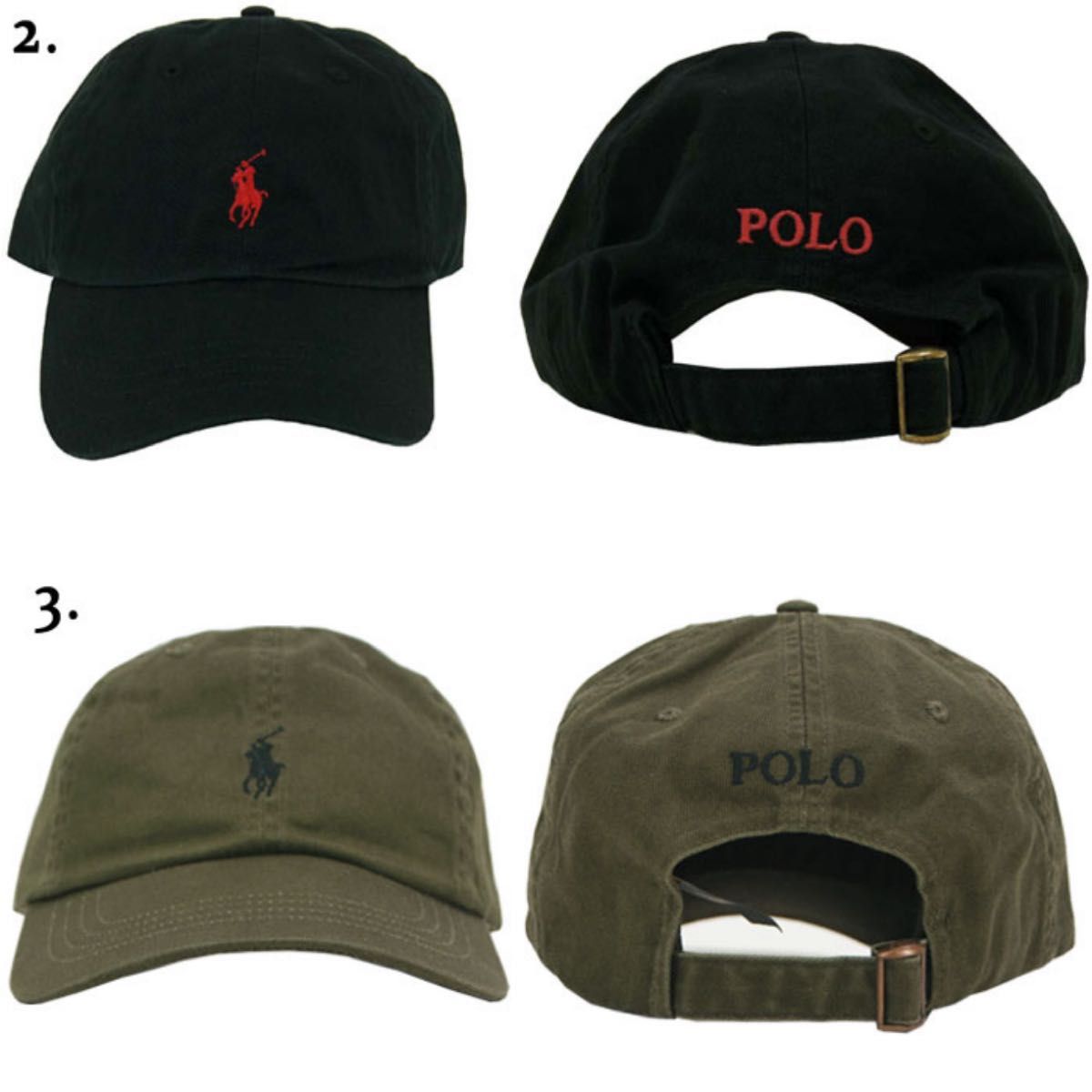 ラルフローレン ポロ POLO Ralph Lauren ワンポイント ポニー ウォッシュ加工 キャップ 帽子　used ブラック