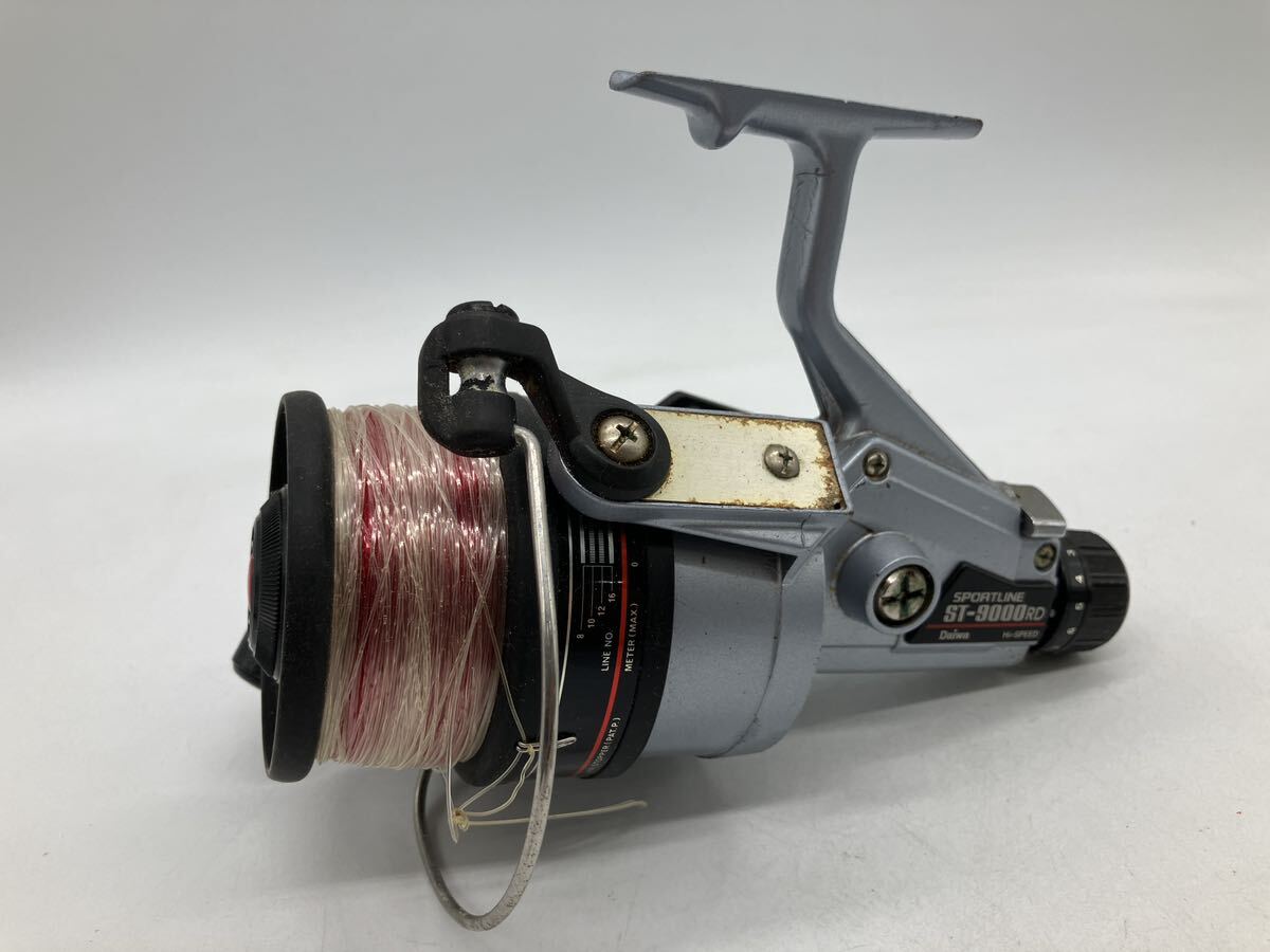 12e6 必見 ! Daiwa SPORTLINE ダイワ リール ST-9000RD 釣具 中古品 現状品 !_画像1