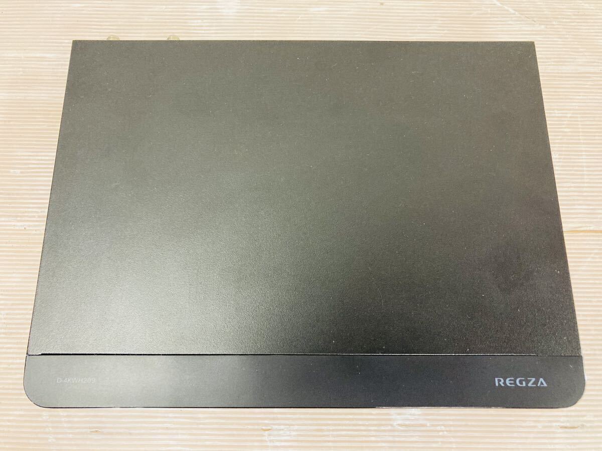 4e22 必見! 東芝 REGZA TOSHIBA HDD レコーダー　D-4KWH209 2019年製　通電のみ確認済み 動作未確認為ジャンク品扱い_画像8