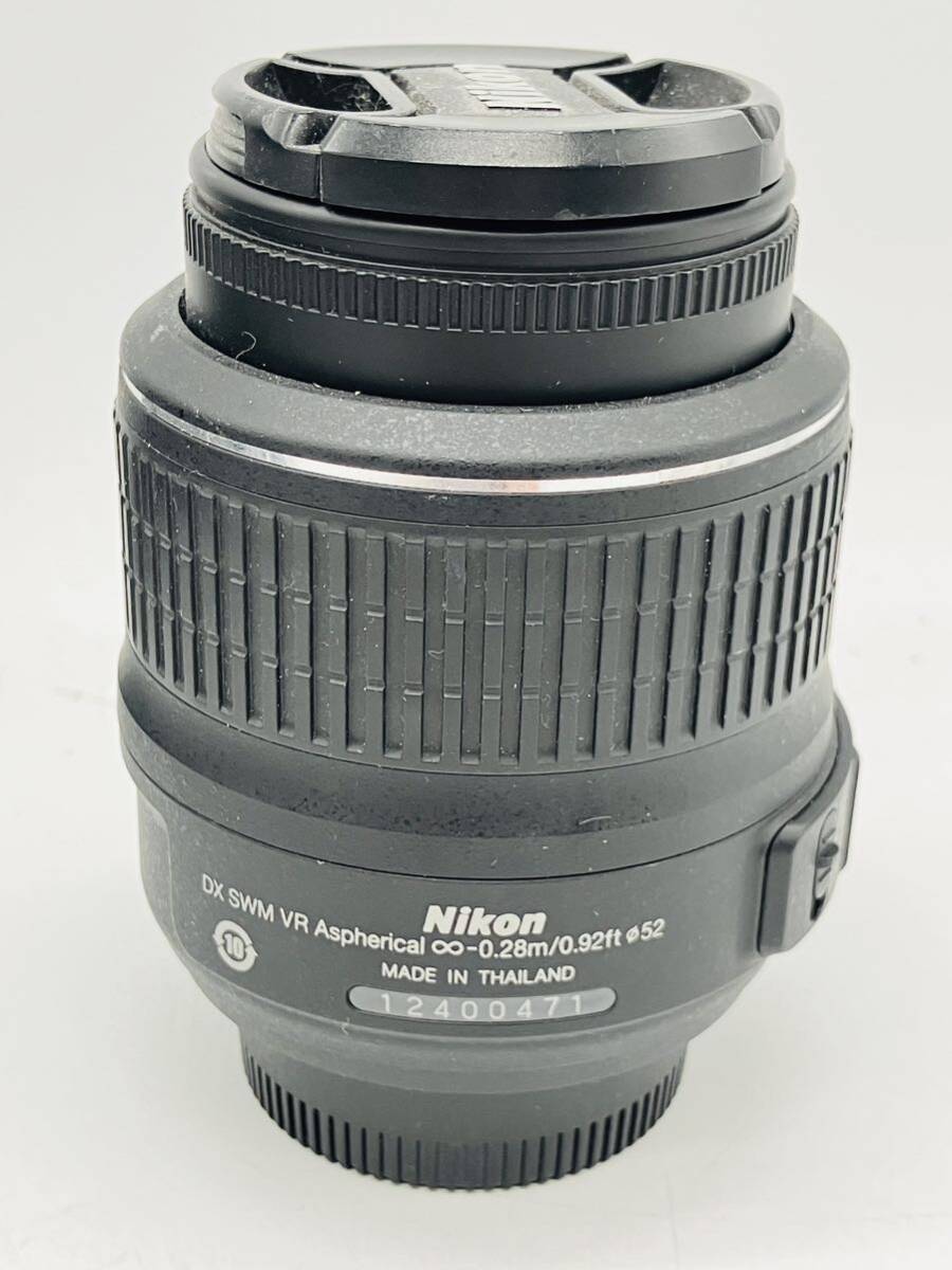 4d4 必見 ! Nikon ニコン レンズ DX AF-S NIKKOR 18-55mm 1:3.5-5.6G 中古品 現状品 動作未確認 ジャンク扱い !の画像5