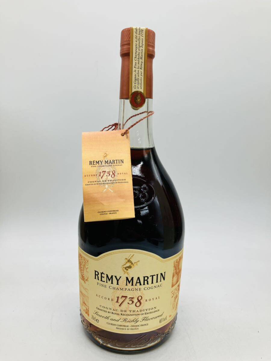 ds1 必見! REMY MARTIN レミーマルタン ブランデー コニャック 1738 アコード ロイヤル 40% 700ml 古酒 未開栓 現状品 !の画像2