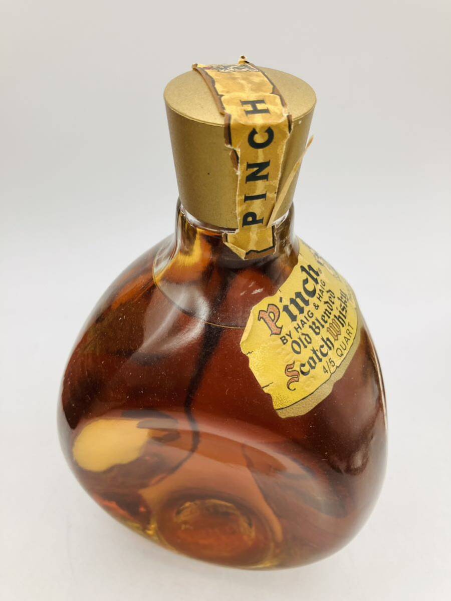 12es10 必見! Pinch ピンチ スコッチウイスキー 4/5 QUART 86° PROOF 古酒 未開栓 現状品 !_画像4