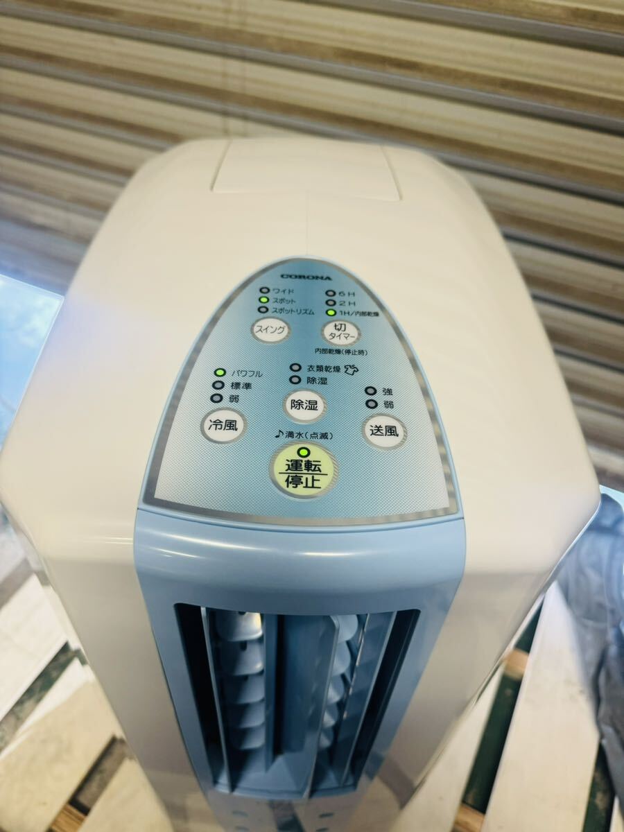 5h26 worth seeing! CORONA Corona cold manner clothes dry dehumidifier CDM-1014 -AS Sky blue 2014 year made used simple operation verification ending anywhere cooler,air conditioner 
