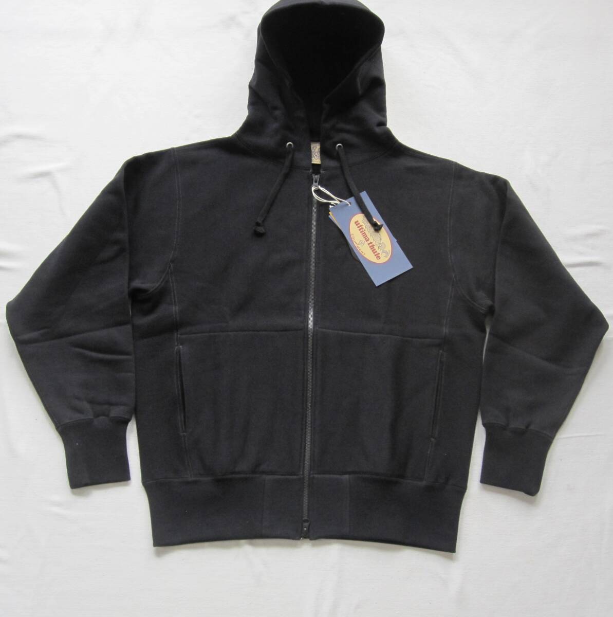 ☆新品 フリーホイーラーズ スウェットパーカー (M) 黒 / FULL ZIP SWEAT PARKA / FREEWHEELERS / ULTIMA THULE EQUIPMENT