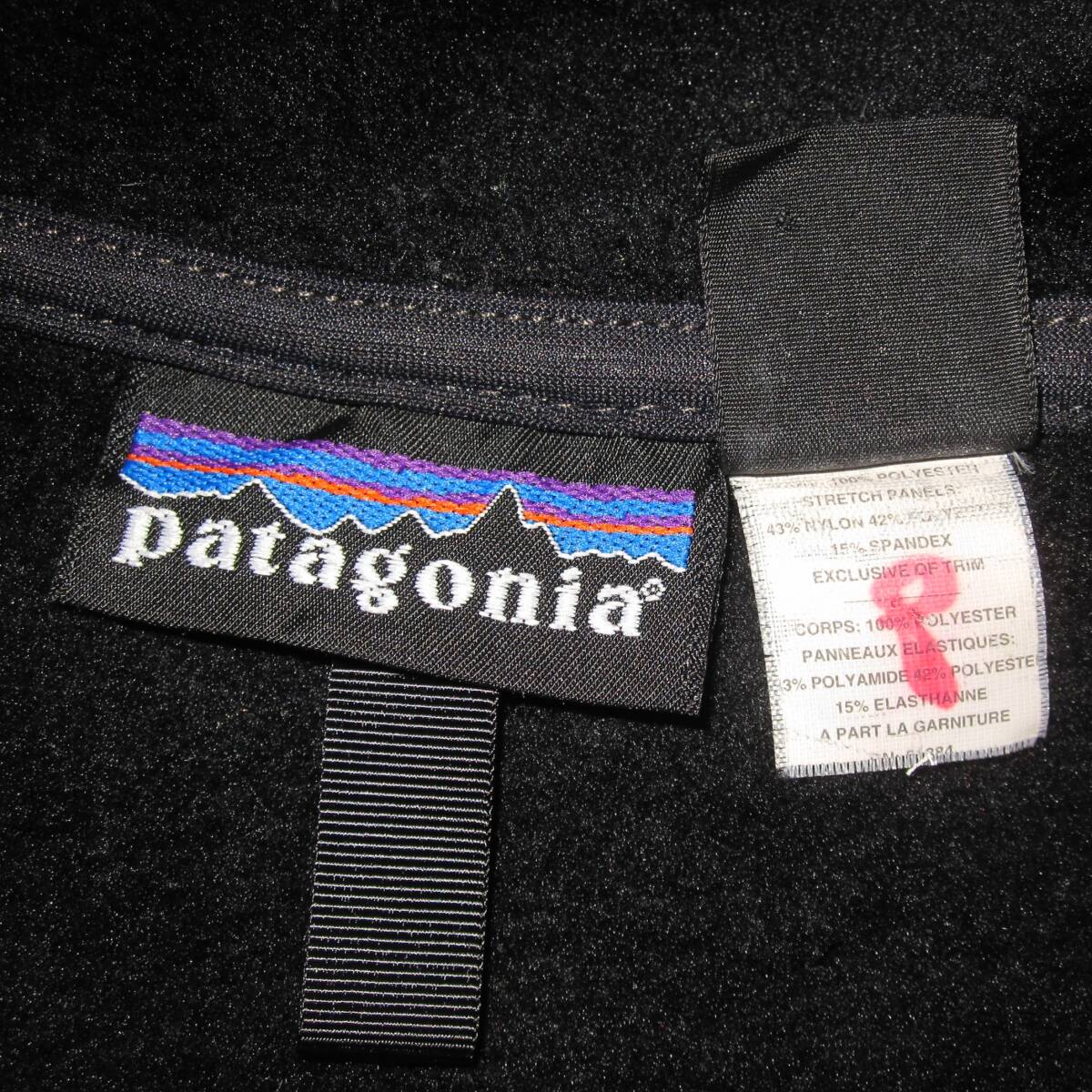 ☆パタゴニア R2 ジャケット (XXL) 刺繍タグ 黒 USA製 / 2002 / 初期 / R4 レトロ ヴィンテージ patagonia / mars / ベスト _画像4