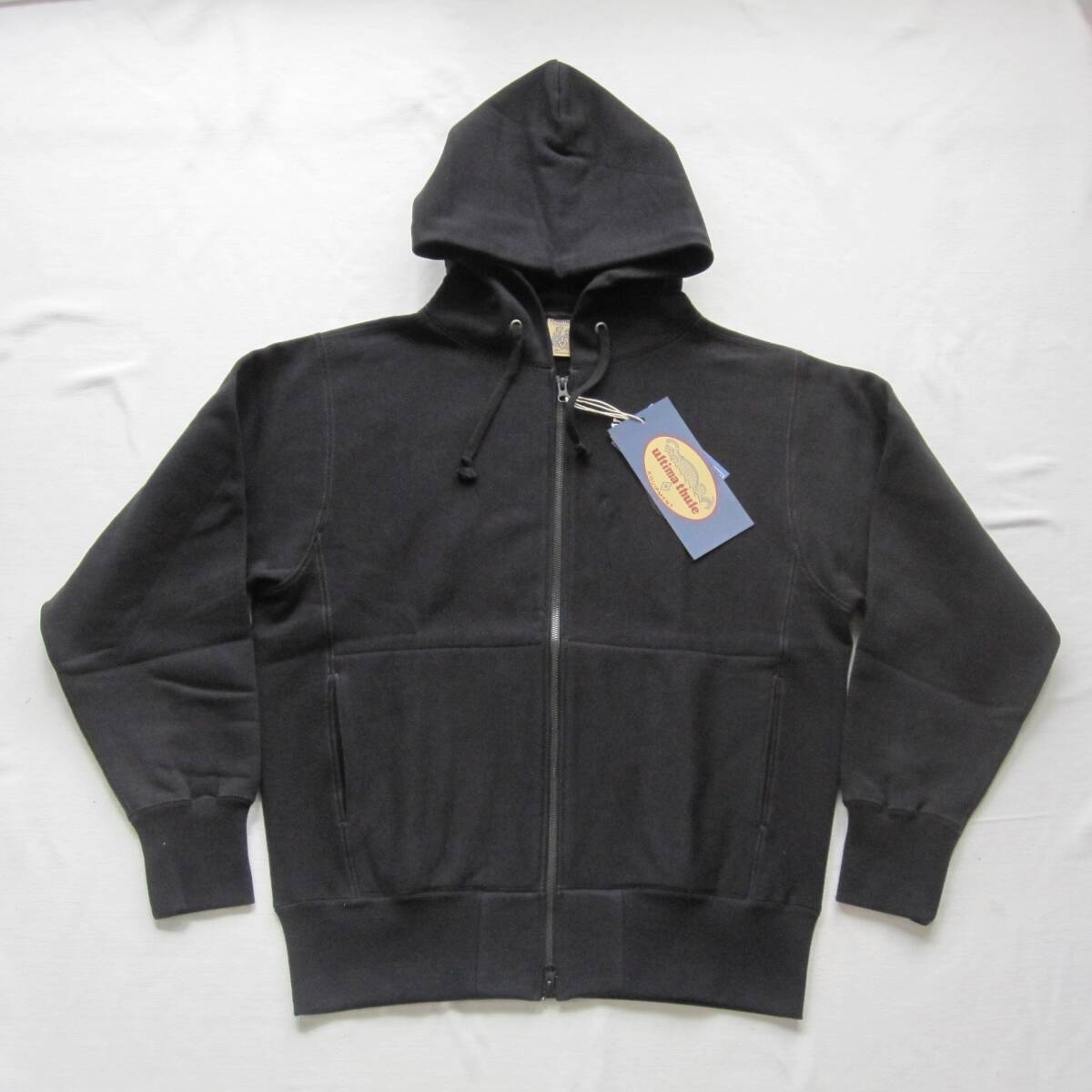 ☆新品 フリーホイーラーズ スウェットパーカー (M) 黒 / FULL ZIP SWEAT PARKA / FREEWHEELERS / ULTIMA THULE EQUIPMENT