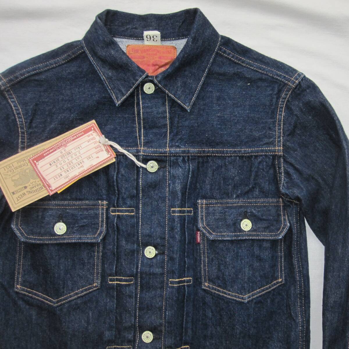 ☆新品 フリーホイーラーズ 507XX (36) 1951モデル / 14oz INDIGO DENIM / FREEWHEELERS THE VANISHING WEST #