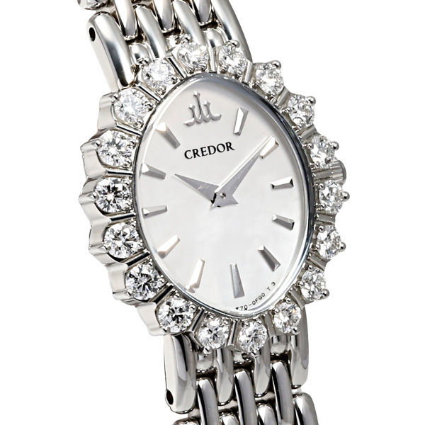 セイコー SEIKO クレドール シグノ GSTE827 ホワイト文字盤 新品 腕時計 レディース_画像2
