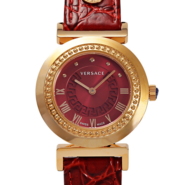 ヴェルサーチ Versace ヴァニティ P5Q80D800S800 レッド文字盤 新品 腕時計 レディース_画像1