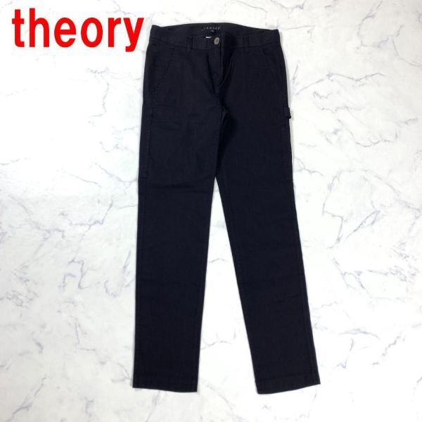 A3093 theory cargo pants casual pants linentheory black slim black X0