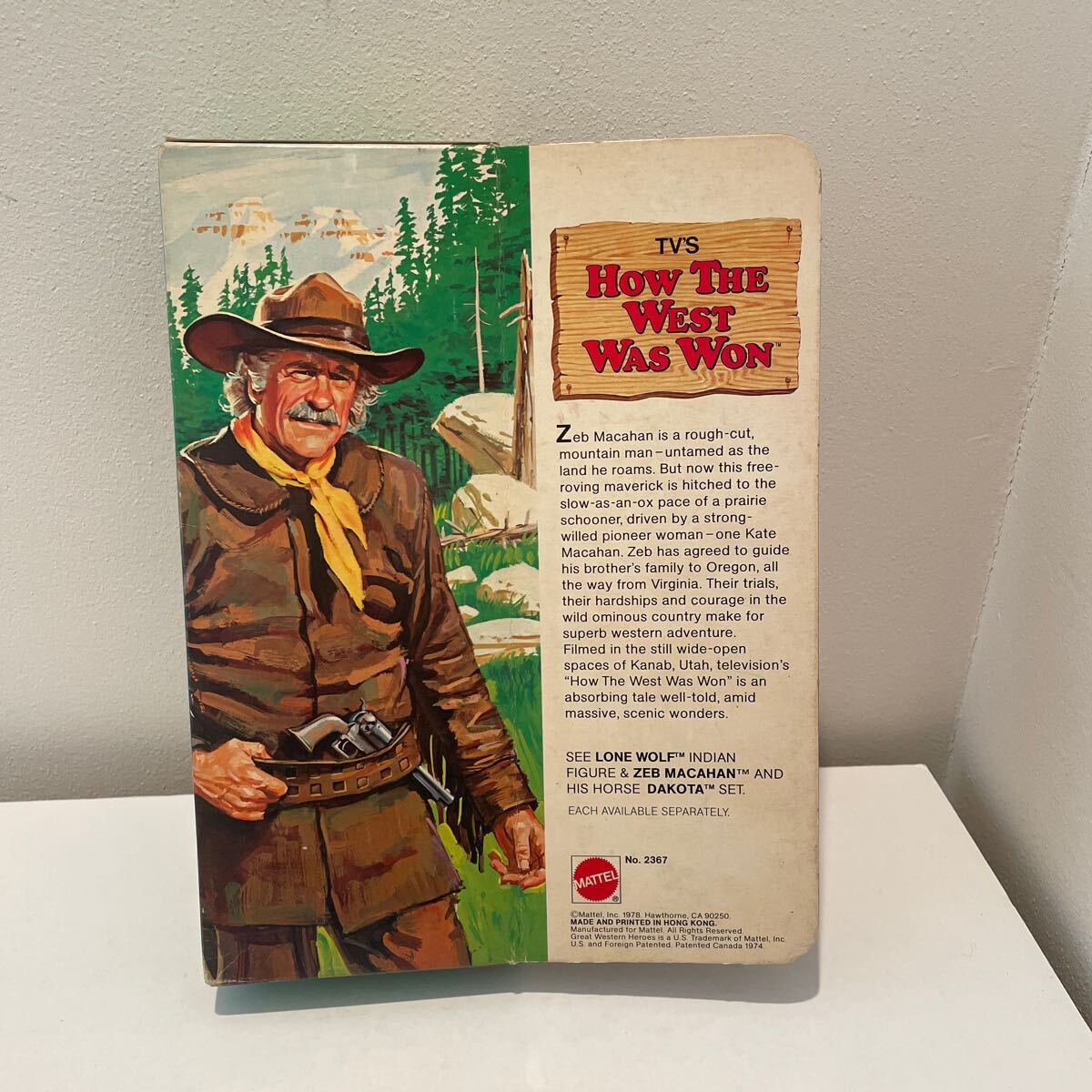 マテル MATTEL HOW THE WEST WAS WON フィギュア 1978【ZEB MACAHAN】_画像9