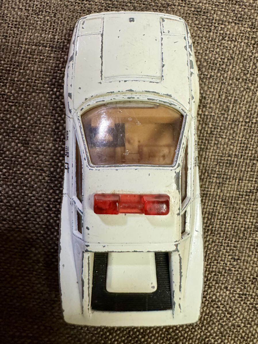 1988 TOMY ミニカー TOMIKA NO 91 S=1/60 FERRARI TEST AROSSA MADE IN JAPAN 当時物 昭和 ジャンク レトロ パトカー_画像7