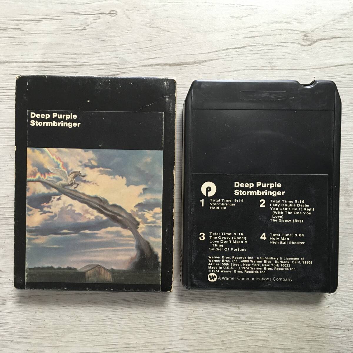 DEEP PURPLE STORMBRINGER 8 TRACK CARTRIDGE US製