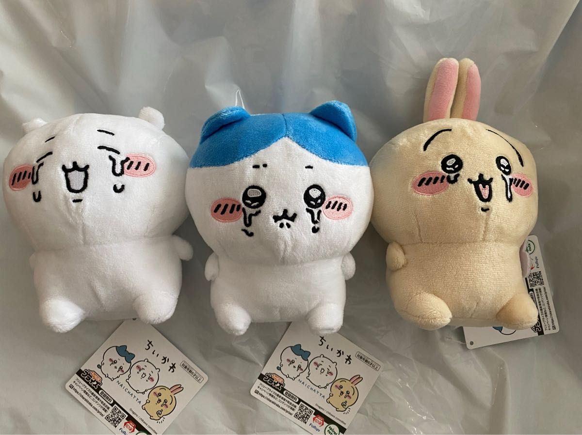 ちいかわ 泣いちゃったぬいぐるみちいかわ ハチワレ うさぎ全3種 ちいかわ 泣いちゃったぬいぐるみちいかわ ハチワレ うさぎ全3種