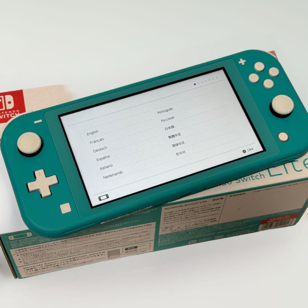 【新品同様】Nintendo Switch Lite ターコイズ ニンテンドースイッチライト　本体
